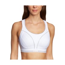 Shock Absorber S5044 Womens Run Bra - 38DD, White/ Silver  - $123.00