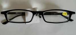 Plastic Framed Reading Eye Glasses ~ Black  Frame ~ +3.50 Strength ~ K12 - $14.96