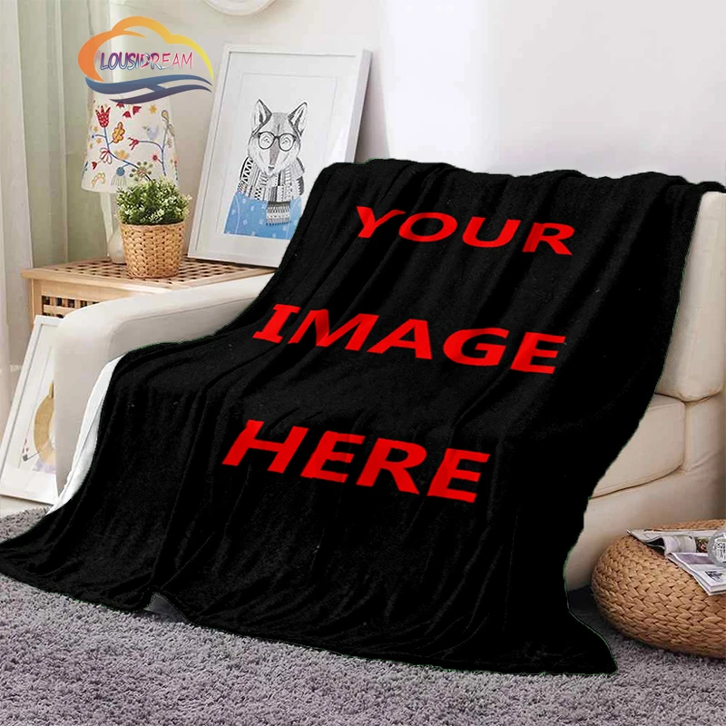 DIY Pictures Custom blanket Fashion Flannel Blanket children Christmas gift and - £18.17 GBP+