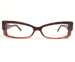ETRO Eyeglasses Frames MOD.VE9800 COL.1DQ Red Paisley Clear Pink 52-14-140 - £47.71 GBP