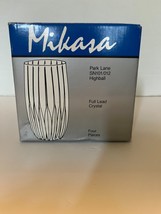 4 New W/Stickers MIKASA Full Lead Crystal Park Lane High Ball Glasses 10... - $85.00