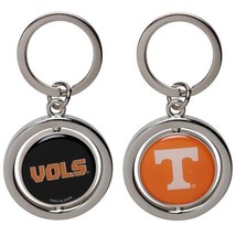 NCAA Tennessee Volunteers Spinning Logo Key Chain Forever Collectibles - £8.61 GBP