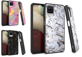 TP Glass / Marble Flake Case Cover For Samsung Galaxy A12 S127DL / A12 Nacho - £6.98 GBP+