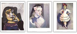 Bundle- 3 Assorted Various Artists Female Portrait Mini Posters - £51.33 GBP