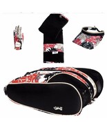 Glove It Coral Reef Diseño Mujeres Golf Bolsa Zapatos, Toalla, Visor O G... - $16.10