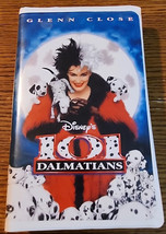 101 Dalmatians Glenn Close VHS Walt Disney - £4.90 GBP