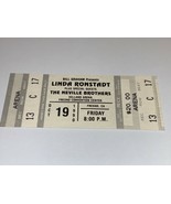 LINDA RONSTADT UNUSED 1990 CONCERT TICKET THE NEVILLE BROTHERS USA COUNTRY - $14.98