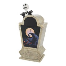 The Nightmare Before Christmas Jacks Tombstone Sculpted Ceramic Cookie J... - £54.13 GBP