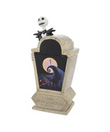 The Nightmare Before Christmas Jacks Tombstone Sculpted Ceramic Cookie J... - £53.13 GBP