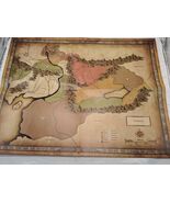 Lord Of The Rings Double Sided Poster Mordor And Eriador 22&quot; X 17&quot; - $21.84 CAD