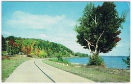 Landscape Postcard Coastline Highway By River - £1.66 GBP