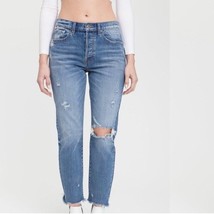 Pistola Distressed Nico High Rise Mom Fit Jeans Size 25 - £38.73 GBP