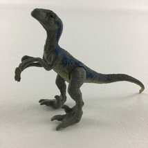Jurassic World Velociraptor Blue Mini Dino Raptor Blind Bag 2&quot; Figure Dinosaur - £17.47 GBP