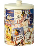 Walt Disney Movies Poster Collage Canister Ceramic Cookie Jar NEW UNUSED - £37.94 GBP