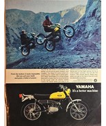 1970 YAMAHA &quot;It&#39;s a better machine&quot; AT-1B 125 Enduro Motorcycle Vintage ... - $11.67