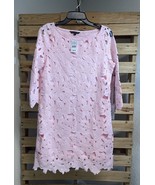 NWT Nordstrom Felicity and Coco Pink Floral Overlay Dress Size S BBL JD  - $274.86 MXN