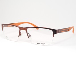 HEAD HD 822 C3 Orange Brûlé Rare Lunettes Monture 56-18-145mm (Notes) - £44.71 GBP