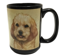 Cockapoo Dog Puppy Coffee Mug Cup Tamara Burnett 2013 Happy Outgoing Fri... - £21.09 GBP