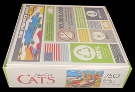 Cats 750 pc Jigsaw Puzzle Buffalo Games Beachcombers Steve Reed 97070 24x18" image 5
