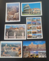 Lot of 6 Rome, Italy Postcards - £4.74 GBP