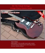 SG &#39;70s Tribute Heritage Vintage Cherry Electric Guitar Goes With Hardca... - €681,34 EUR