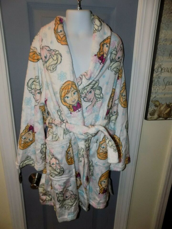 Disney Frozen Print Robe Girl's NEW - £23.39 GBP