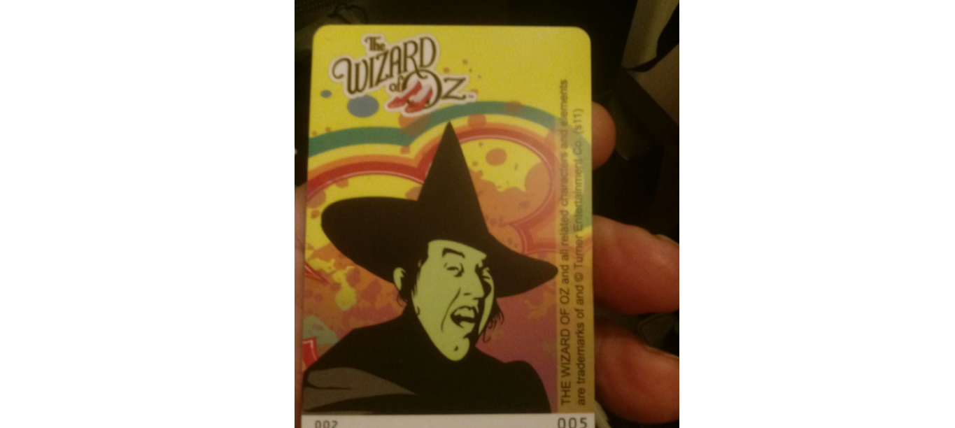 set of 3 Elaut Card The Wizard of Oz Trading Card Singles
