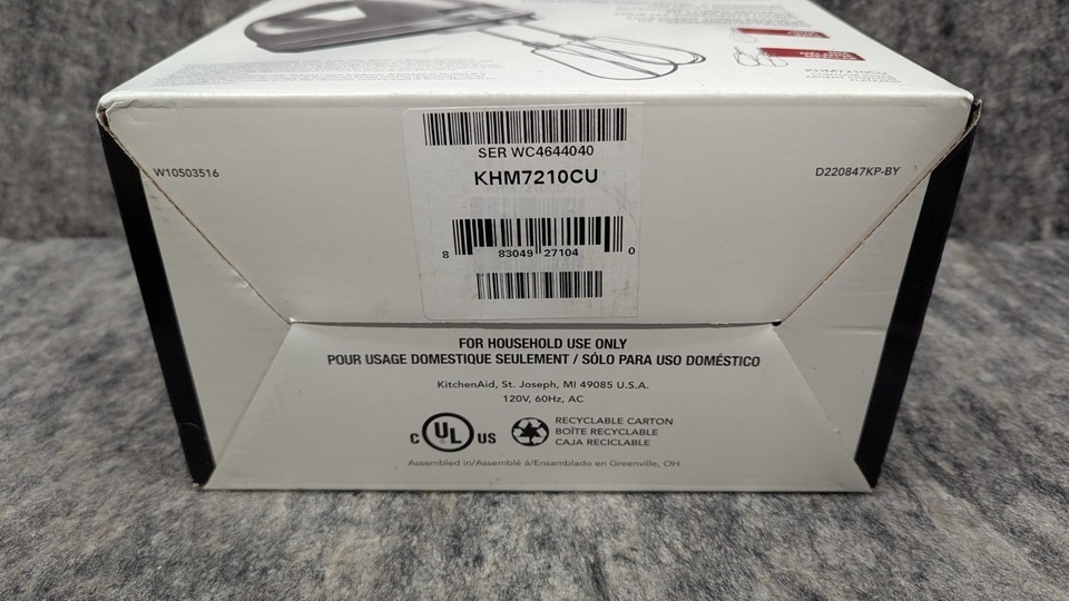 KitchenAid 7-Speed Digital Hand Mixer - KHM7210 New Item image 7