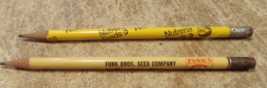 2-lot cargill nutrena feeds + funk bros. seed co. bloomington,il. pencil... - $9.89