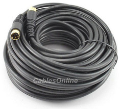 50&#39; S-Video Minidin-4 Male To Male Video Cable, Vh-050 - $29.59