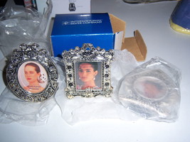 International Silver Company Silverplated Frames Set Of 3 Dated 1995 2&quot;X3&quot; - £27.12 GBP