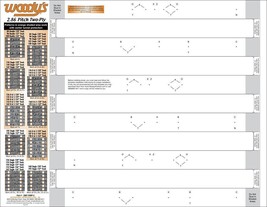 WOODYS Studding Template 2.86 Pitch 2-Ply - £21.91 GBP