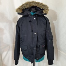 Canada Weather Gear Super Triple Goose Black Down Coat - Size Small - £46.78 GBP