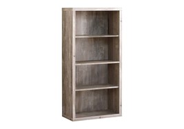 Beige Laminate 5-Tier Bookshelf Etagere | Modern Office Bedroom Bookcase... - $2,906.82 MXN