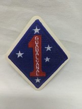 Marines 1st Division Guadalcanal Faux Patch Sticker 2 3/4&quot; - £18.67 GBP