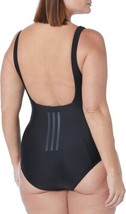 adidas Womens Standard Iconisea Premium Swimsuit, 1X, Black - $89.10
