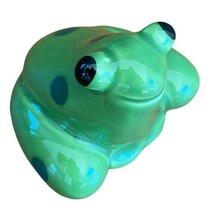Laurie Veasey Ceramic Tiny Frog Figurine &quot;Our Name Is Mud&quot; - £19.43 GBP