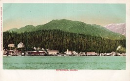 Ketchikan Alaska~Panorama View Across WATER~1900s Postcard - £7.75 GBP