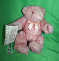 Vintage Mary Meyer Pink Teddy Bear 1994 With COA Limited Edition 2076/2500 - £23.35 GBP