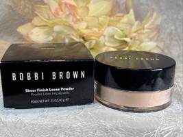 Bobbi Brown Sheer Finish Loose Powder - SOFT HONEY - Full Size NIB Free ... - €21,35 EUR