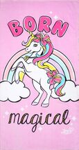 JoJo Siwa Born Magical Beach Towel measures 28 x 58 inches - $16.78