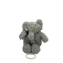 Mudpie Gray Elephant Baby Lullaby Musical Pull String Plush, tested! - £15.52 GBP