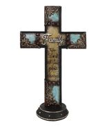 Turquoise Rustic Tuscany Family The Lord Will Guide You Always Desktop C... - $472.95 MXN