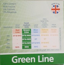 Clinifast Green Line Tubular Bandage 5cm x 3m - $10.01