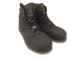 KEEN MENS SAN JOSE 6&quot; WP ALUMINUM TOE Work Boots CASCADE BROWN/BLACK Siz... - $64.12