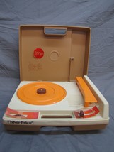 Working Vintage 1978 Fisher-Price Record Player Portable Phonograph mod.... - $59.39