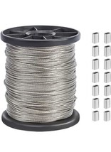 304 Stainless Steel Spring Wire Soft/Hard Steel Wire 1/24 Rustproof DIY ... - £7.77 GBP