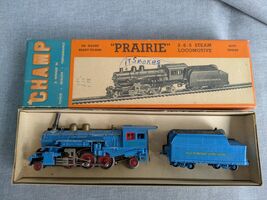 Champ Ho Train Modèle Vapeur Locomotive &amp; Tender 2-6-0 Prairie Rtr B O Bleu - €48,72 EUR