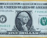 US$1 Fancy Serial Number 2017 4 pairs 44991661 - $1.95