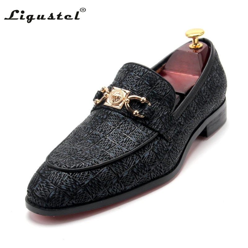 Ligusrel Men Dress Shoes Italy Handmade Leisure Style Wedding Party Shoe... - $185.47